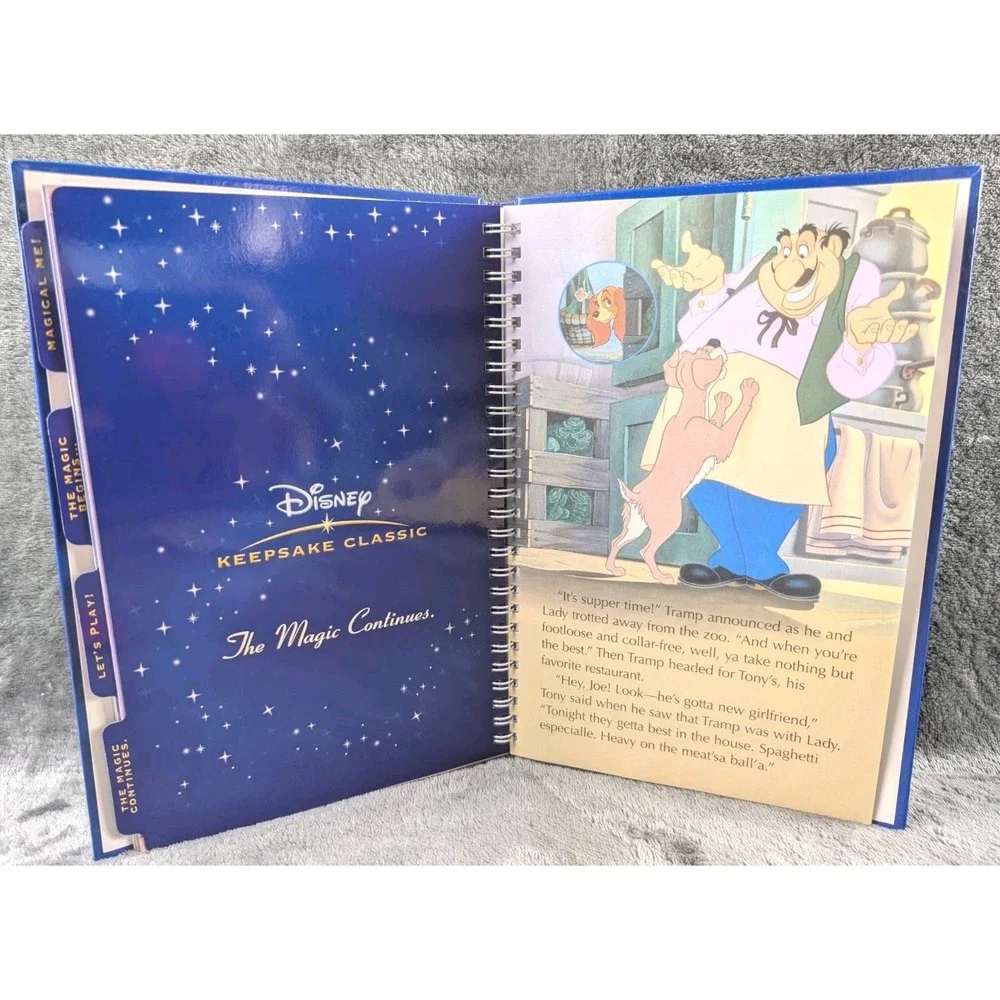 Lady and the‎ Tramp Walt Disney Keepsake Classic Story Activity Sticker Book New